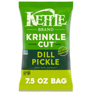 Kettle Brand Dill Pickle / 7.5 Ounce (Pack of 1) / 1 Potato