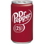 MINI CANS by Dr Pepper – 7.5 Fl Oz (Pack of 10), red, Pack of 10