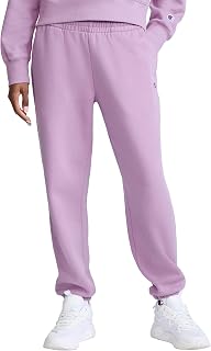 Champion Women's Powerblend Oversized Sweatpants,Midweight Fleece