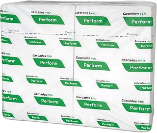 Cascades PRO Cascades for ServOne Napkins, 1-Ply, 6 1/2 x 4 1/4, White, 376/Pk, 6016/Carton