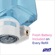 ES10 Automatic Hand Soap Dispenser by Purell – Large, Durable ABS Plastic (recycling code number 7)., Graphite, Model 8334-E1