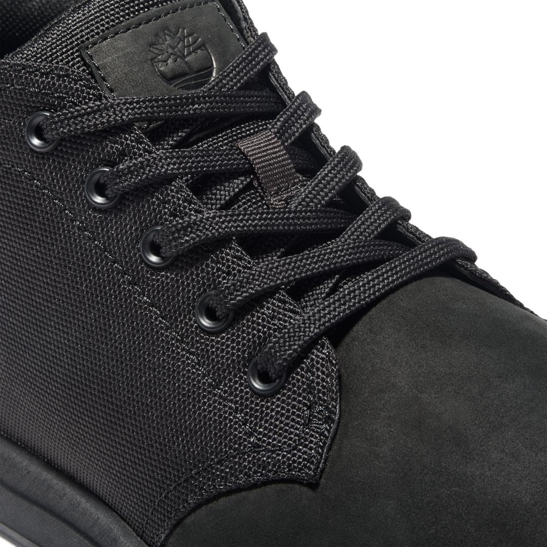 Men's Davis Square Chukka Shoes by Timberland – Leather, Blackout