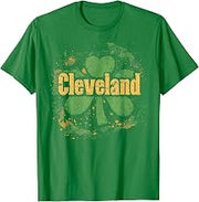Cleveland - Irish St. Patrick's Day Saint Paddy's Shamrock T-Shirt