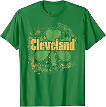Cleveland - Irish St. Patrick's Day Saint Paddy's Shamrock T-Shirt