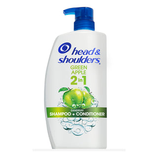 Head and Shoulders Green Apple Daily-Use Anti-Dandruff by Head & Shoulders – 32.1 Fl Oz (Pack of 1), 2in1 8.45 oz, Model RW-US-HEAD&SHOULDER-2