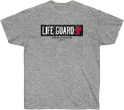 Life Guard - He Who Has The Son Has Life - Christian T-Shirt 4X-Large Sport Grey