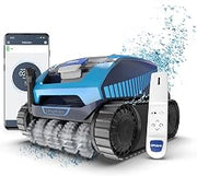 Polaris Freedom Plus Cordless Robotic Pool Cleaner for In-Ground Pools up | Cleans In-Ground Pools up to 50ft; Includes Outdoor Charging Caddy and Remote Control