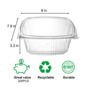 KODA CUP 64oz / Clear / 64.0 fluid_ounces Clamshell Take Out Containers