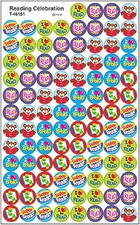Trend Enterprises Superspots Stickers Reading Celebra
