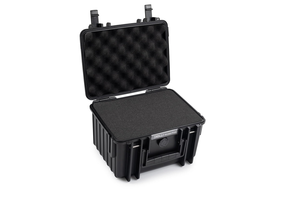 B&W International Black / 2000/B/SI / Pre-cut Foam Camera Cases