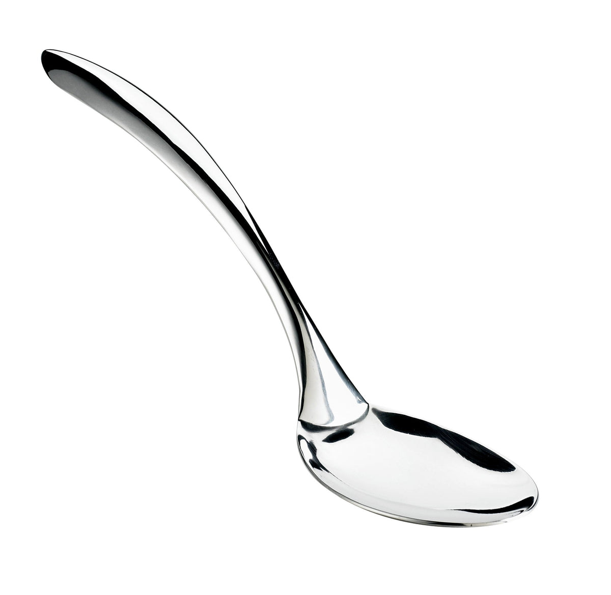 Tempo 10"/25.5cm 18/8 SS Solid Spoon by Cuisipro – Medium, Stainless Steel, Silver, Model CSP-7112280