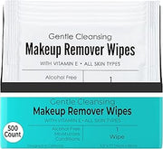 World Amenities Individual Makeup Remover Wipes, 500 Individually Wrapped