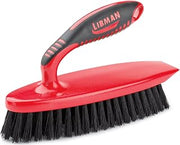 Libman 525 Iron Handle Scrub Brush Red 7.5"x3",PK6