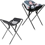 Koala Kare Infant Seat Kradle – Secure, Table-Height Infant Carrier Holder with Tubular Steel Legs, Foldable & Compact Design, Machine-Washable Mesh (Model KB115-02)