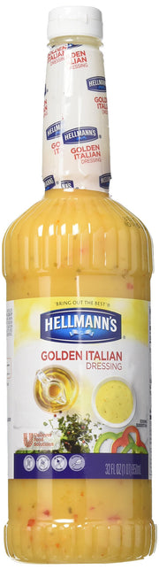 Classics Italian Salad Dressing Salad Bar Bottle by HELLMANN'S – 32 Fl Oz (Pack of 6), Pack of 6