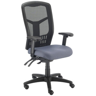 High Back Task Chair by Global Industrial – Mesh, Gray, Model 248623GY