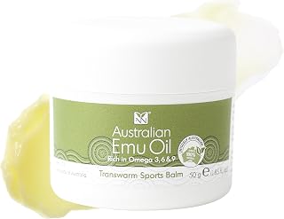 Y Not Natural Warming Muscle & Joint Balm with Emu Oil & Tea Tree – Natural Heat Rub for Post-Workout Muscle Comfort & Stiffness – 50g