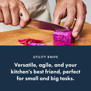 Kitchen Knife Set by hedley & bennett – 13.5" Bread Knife, Beskar, Pack of 3, Model BUND-KNF-06