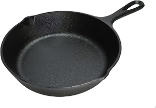 Lodge Logic Skillet Fry Pan, Carbon Steel, Non-Stick, Oven Safe, 12-Inch