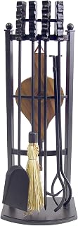 Imex El Zorro 10055 – Pack of 5 Pieces for Fireplace, Rectangular (Forged, 76 cm)