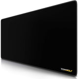 CSL - XXL Gaming Mouse Pad - Yellow Stroke Design - 35 x 16 inches - Extra Large Office Mouse mat - Finely Woven Fabric by CSL-Computer – 16L x 35W inches, Model 72303671722