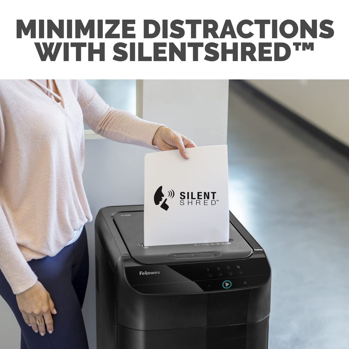 Fellowes Black / 1 / 550-Sheet Shredders