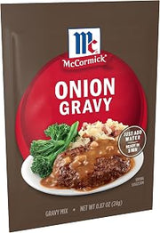 McCormick Onion Gravy Mix, 0.87 oz