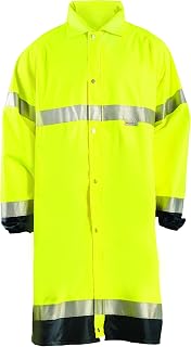 OccuNomix mens Class 3 / Calf Length protective work jackets, Yellow, 4X-Large US
