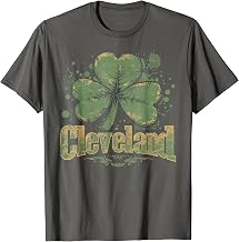 Cleveland - Irish St. Patrick's Day Saint Paddy's Shamrock T-Shirt