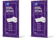 Medline Skinfold Dry Sheet,Skin Moisture Management,Soft,Non-Chafing,Pre-Cut & Ready to Use,6" x 14",(Pack of 20)