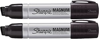 2 Pack Sharpie 44101 Sharpie Magnum Permanent Marker Black