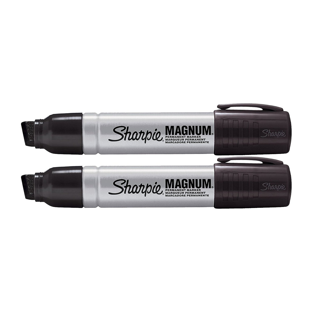 2 Pack 44101 Sharpie Magnum Permanent Marker Black – 1 Count (Pack of 2), Aluminum, Black, Pack of 2, Model 44101PP