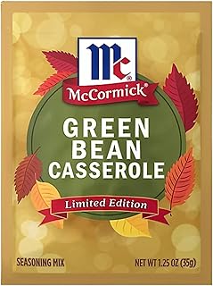 McCormick Limited Edition Seasoning Mix Packets - 5 Flavors to Choose From (Green Bean Casserole)