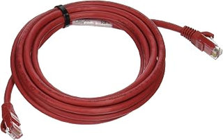 Cat6 Crossover Patch Cable, Snagless Unshielded Cat6 Patch Cable, Red Crossover Ethernet Cable, 10 Foot Snagless UTP Ethernet Cable, C2G 27863