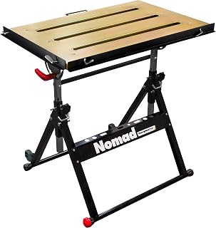Strong Hand Tools Nomad Welding Table w/MagSpring Clamp & Mini Magnet Twin Pack