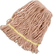HUBERT Mop Head with 1" Headband 24 Ounce Orange 4-Ply Blend Set of 3