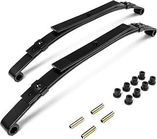 Performance Plus Carts Club Car DS Golf Cart Rear Leaf Springs | Heavy Duty Rear 3-Leaf Spring Set | Compatible with 1981-2011 Models