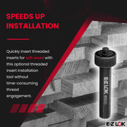 E-Z LOK 8-32 / Black / 8-32 Internal Threads Inch Inserts & Kits