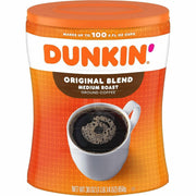 Dunkin' Original Blend / 30 Ounce (Pack of 4) / coffee Ground Coffee