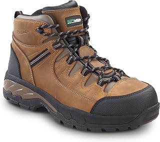 SR Max Mens Brown Winston MaxTRAX Composite Toe SRO Hiker