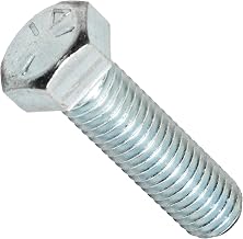 Steel Hex Bolt, Grade 5, Zinc Plated Finish, Hex Head, External Hex Drive, Meets ASME B18.2.1/SAE J429, 3/4" Length, Fully Threaded, 5/16"-18 UNC Threads, Imported (Pack of 100)