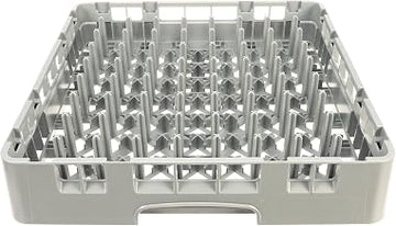 Cambro PR314 Dishwasher Rack, Peg Dish, Grey