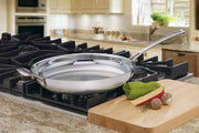 Cuisinart Silver / Variety Pack / Cookware Set + 12-Inch Open Skillet Cookware Sets