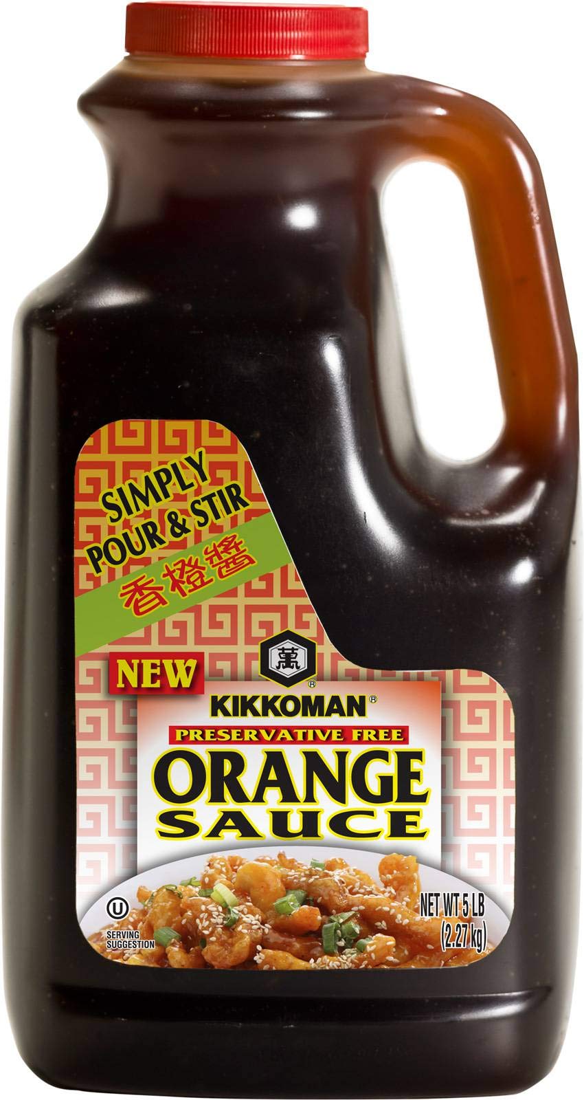 Preservative Free Orange Sauce by Kikkoman – 5 Pound (Pack of 4), Pack of 4