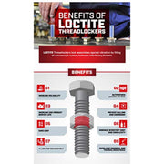 Loctite 0.2 Ounces / 6-ml / Red Thread Lock