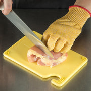 San Jamar Yellow / 6 / 9" x 6" Cutting Boards