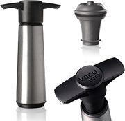 Vacu vin stainless steele wine saver 1 pump 1 stopper, 1 Ounce