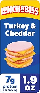 Lunchables Value Pack, Turkey & Cheddar, 1.9 oz Pack
