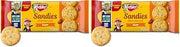 Keebler Sandies Shortbread Cookies, Pecan, Family Size, 17.2 oz (Pack of 2)
