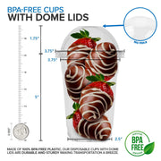 Stock Your Home 16 Ounce / Clear / Modern Cups
